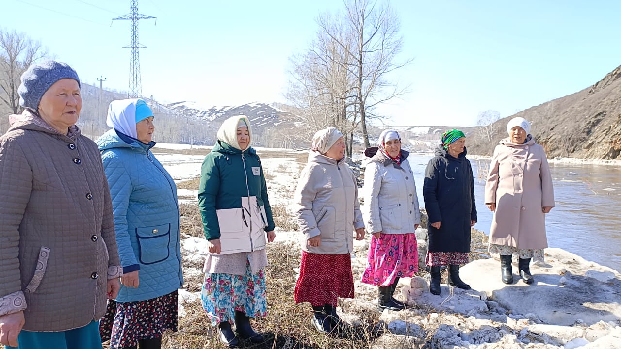 «Проводы льда» (башк. боҙ оҙатыу) в Хайбуллинском районе