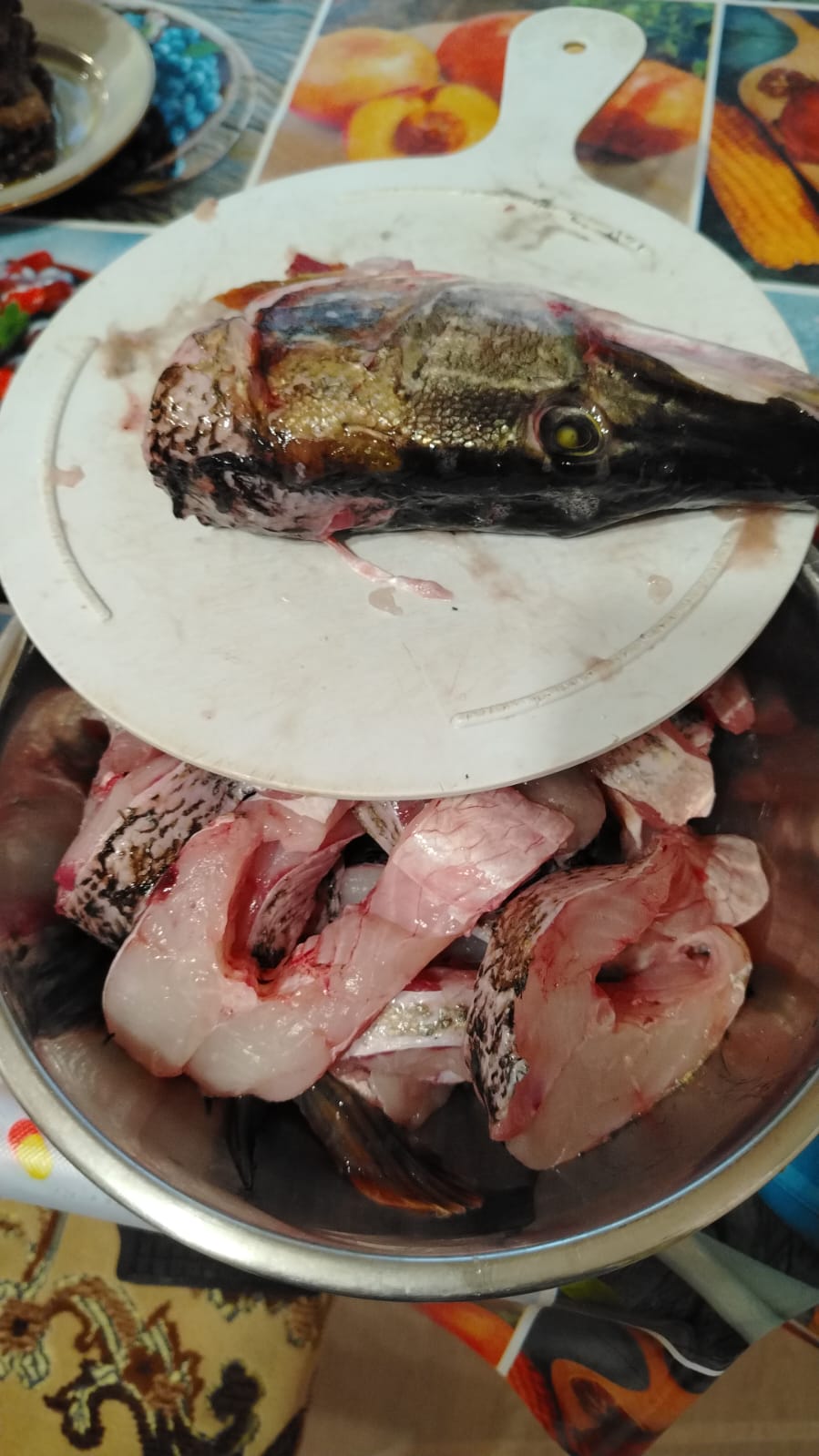 Технология приготовления жареной щуки в манной крупе в с. Зилаир Зилаирского района